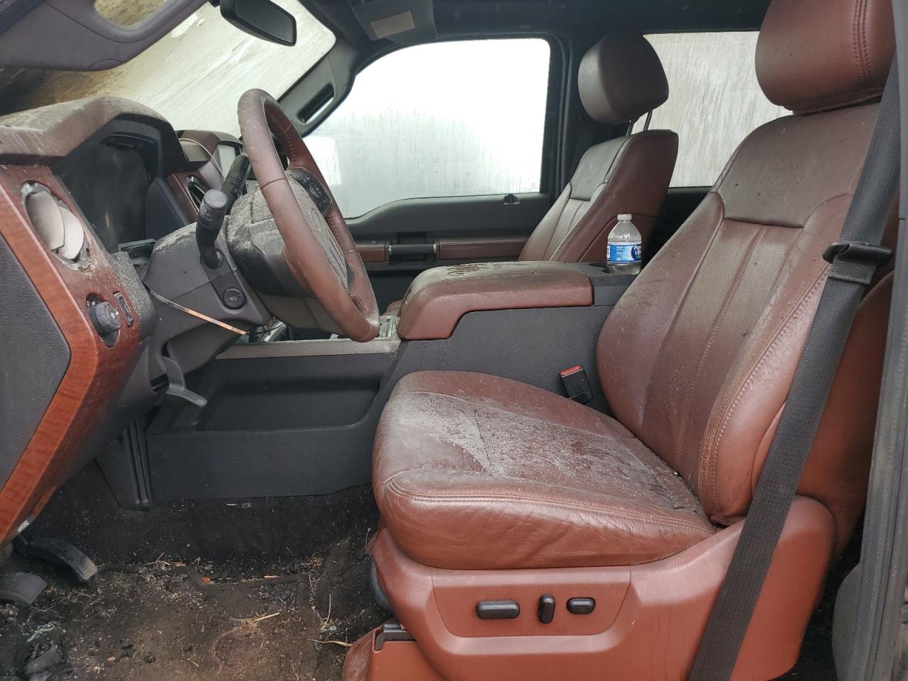 2014 Ford F350 VIN 1FT8W3BTXEEA72487 Copart auction photo, burn - engine / rear end damage thumbnail 7