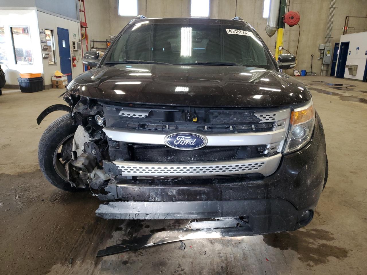 2014 Ford Explorer VIN 1FM5K8D80EGA81946 Copart auction photo, front end damage thumbnail 5