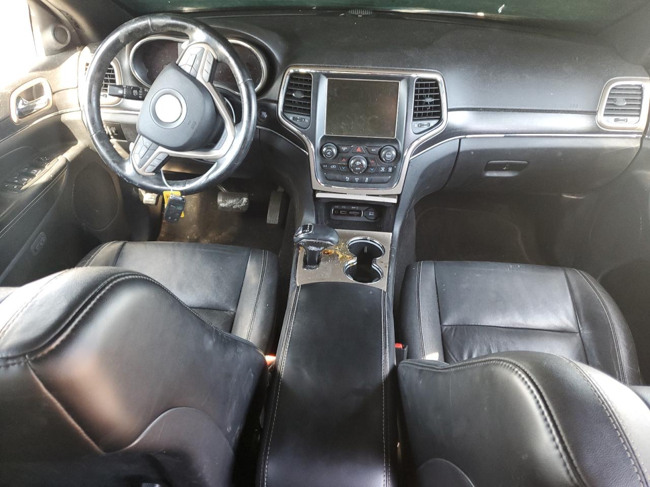 2014 Jeep Grand Cherokee VIN 1C4RJFBG6EC136088 Copart auction photo, front end / side damage thumbnail 8