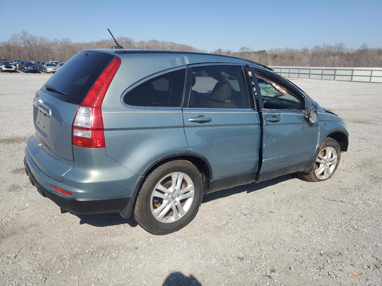 2010 Honda CR-V VIN JHLRE3H7XAC005818 Copart auction photo, rollover damage thumbnail 3