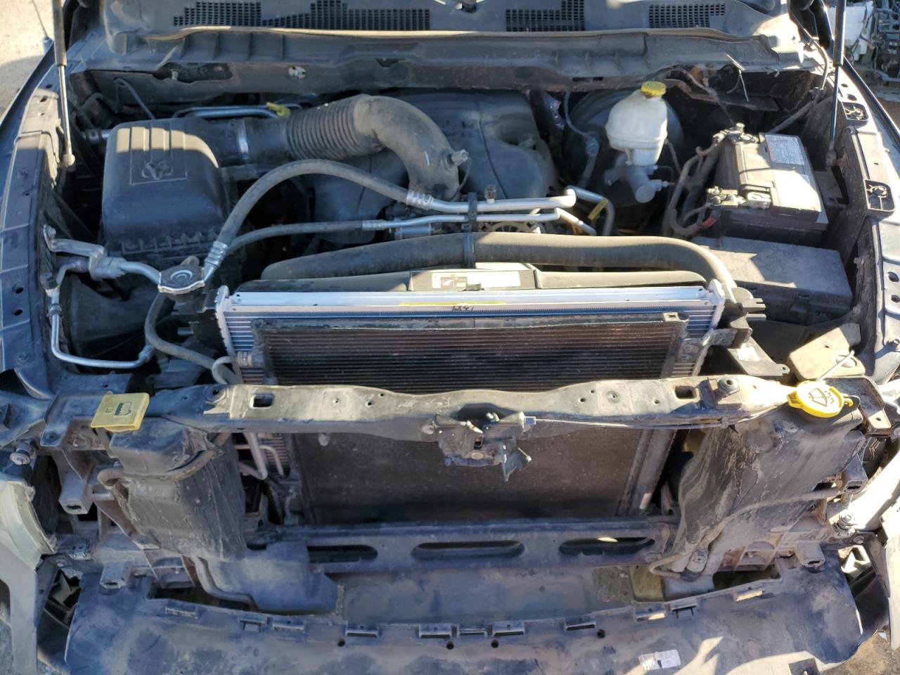 2013 RAM 1500 VIN 1C6RR6KT4DS644108 Copart auction photo, front end / mechanical damage thumbnail 11