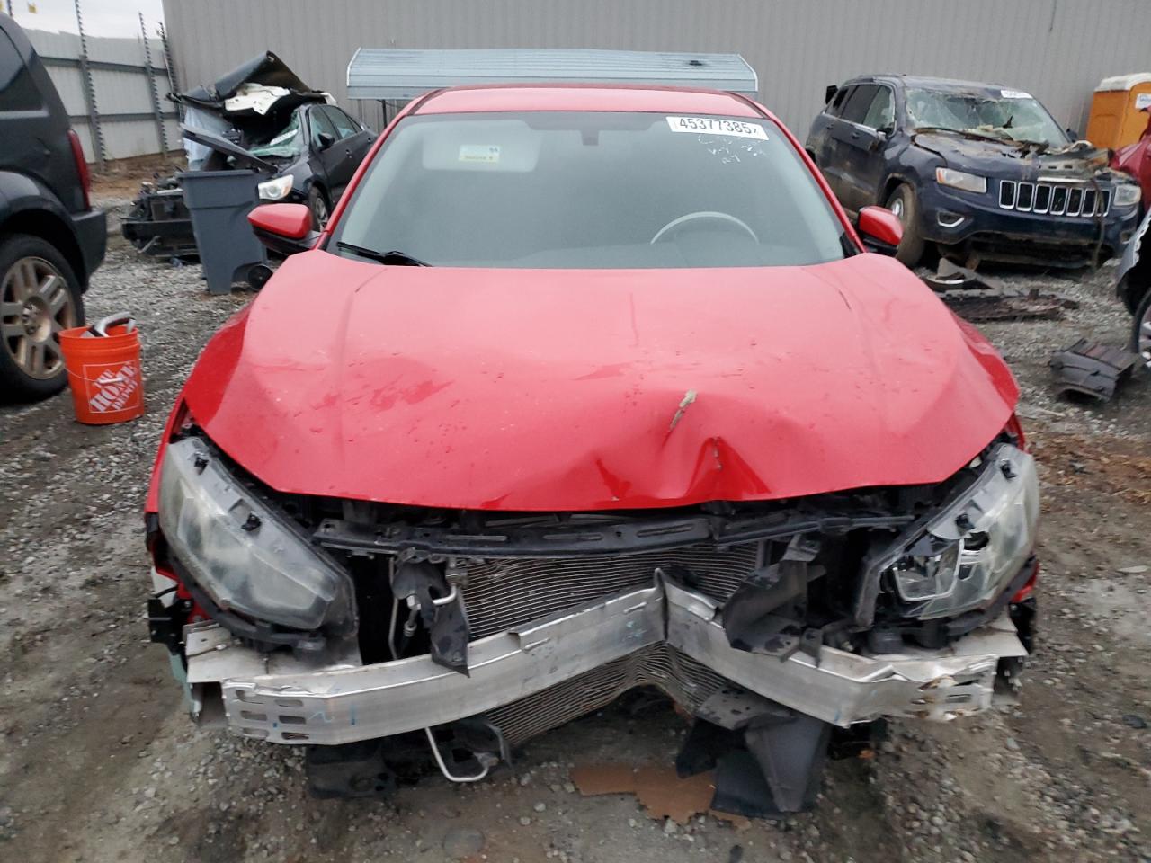 2016 Honda Civic VIN 2HGFC2F52GH550159 Copart auction photo, front end damage thumbnail 5
