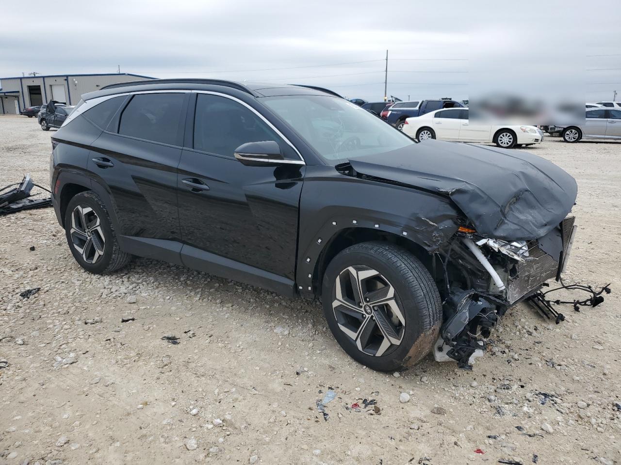 2023 Hyundai Tucson VIN 5NMJE3AE9PH175892 Copart auction photo, front end damage thumbnail 4