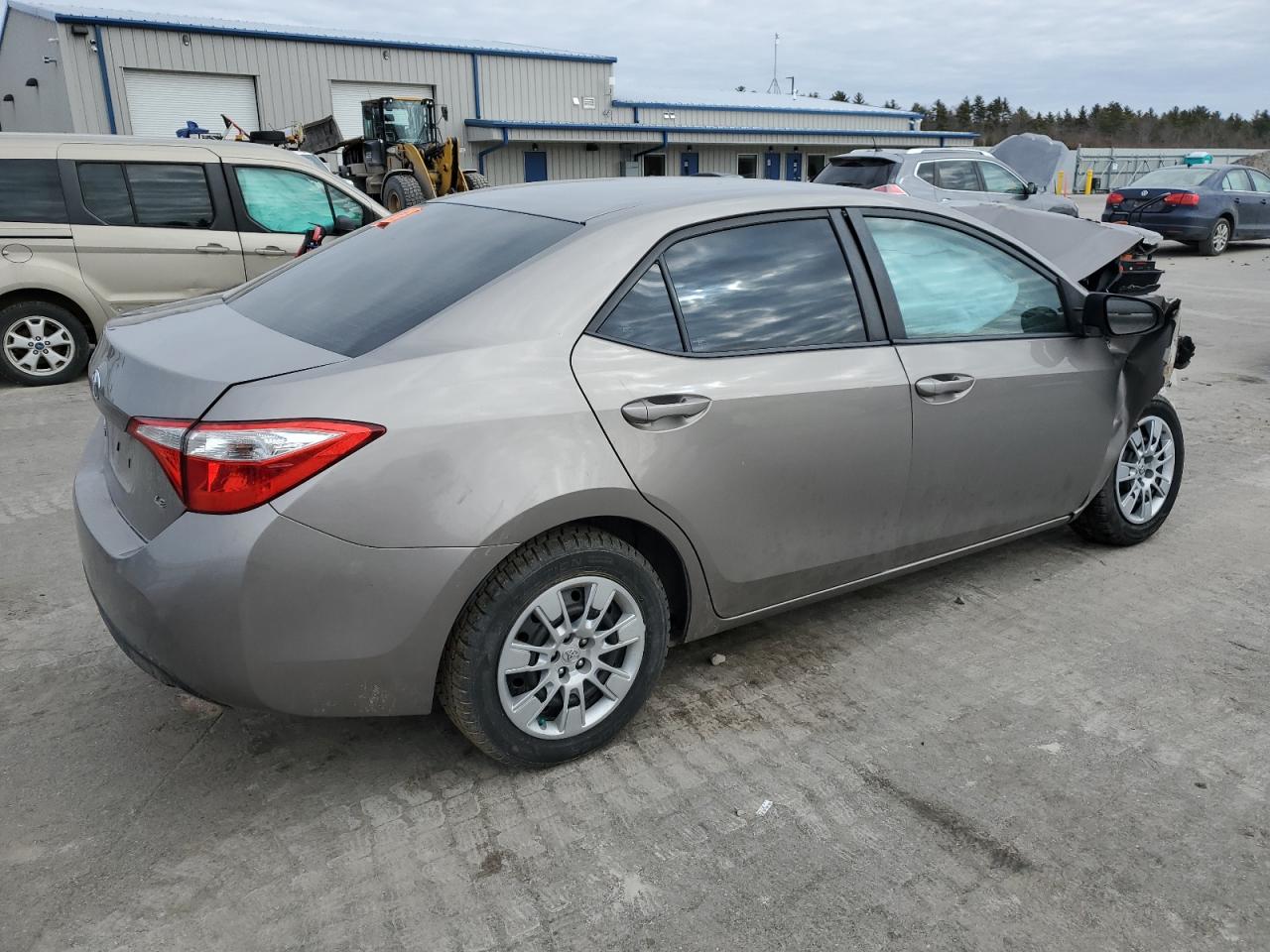 2014 Toyota Corolla VIN 2T1BURHE2EC170696 Copart auction photo, front end damage thumbnail 3