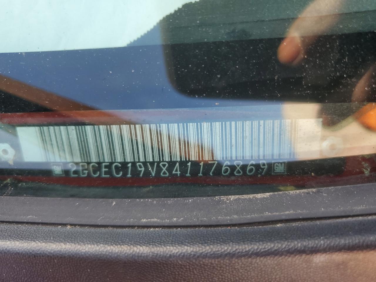 2004 Chevrolet Silverado VIN 2GCEC19V841176869 Copart auction photo, side damage thumbnail 12