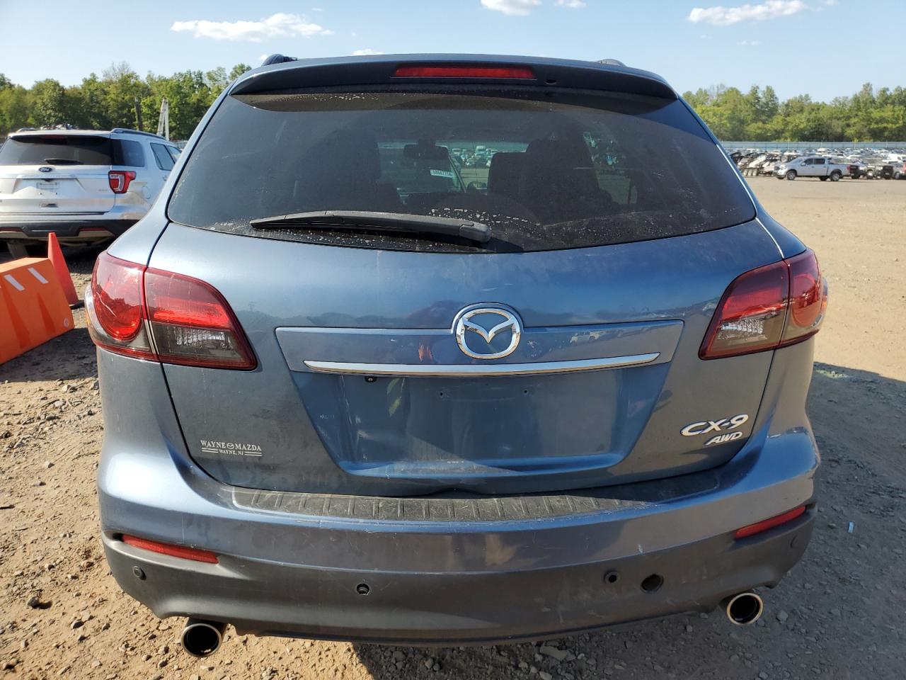2015 Mazda CX-9 VIN JM3TB3DV9F0460434 Copart auction photo, all over damage thumbnail 6