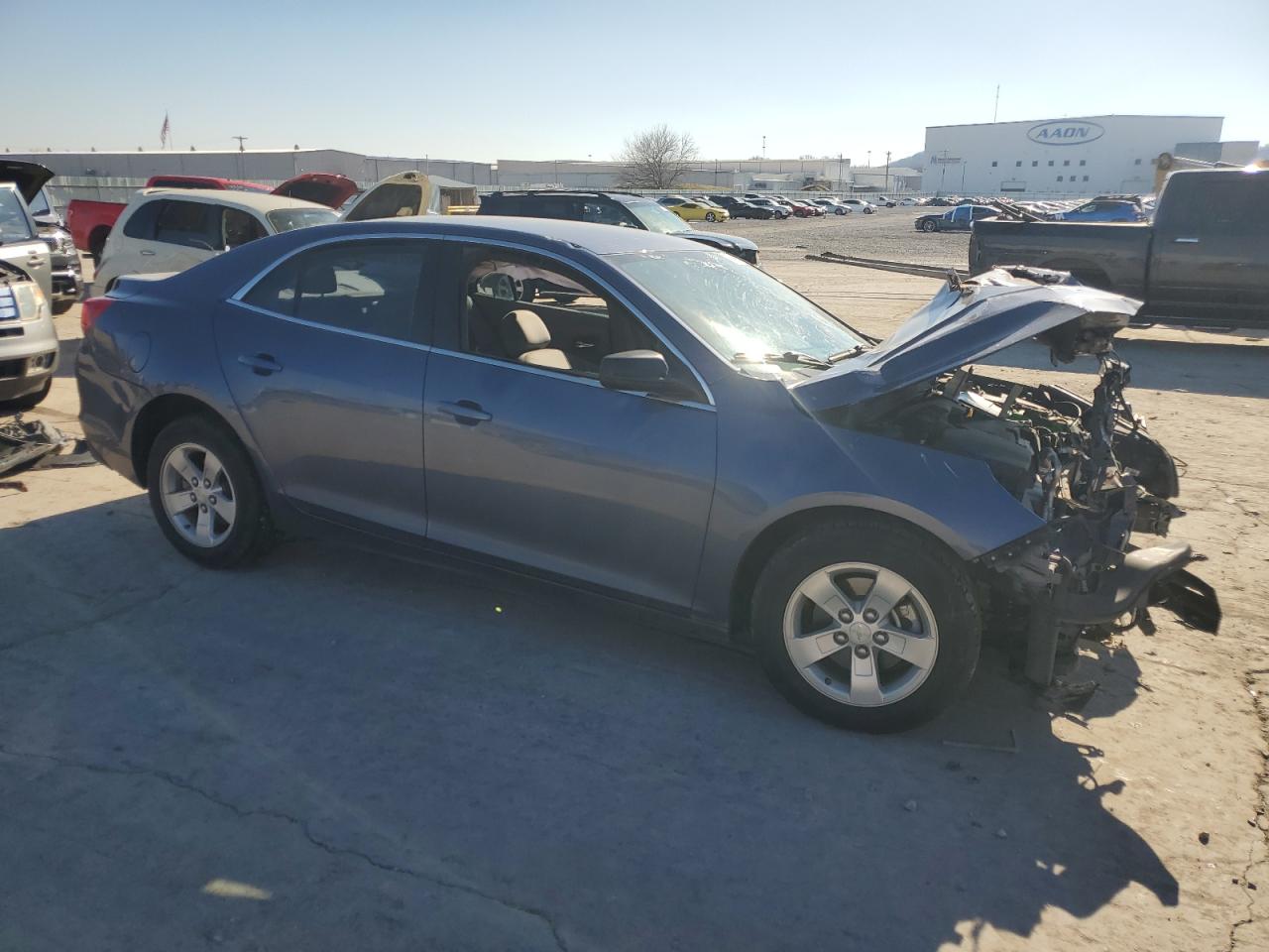 2015 Chevrolet Malibu VIN 1G11B5SL9FF216754 Copart auction photo, all over damage thumbnail 4