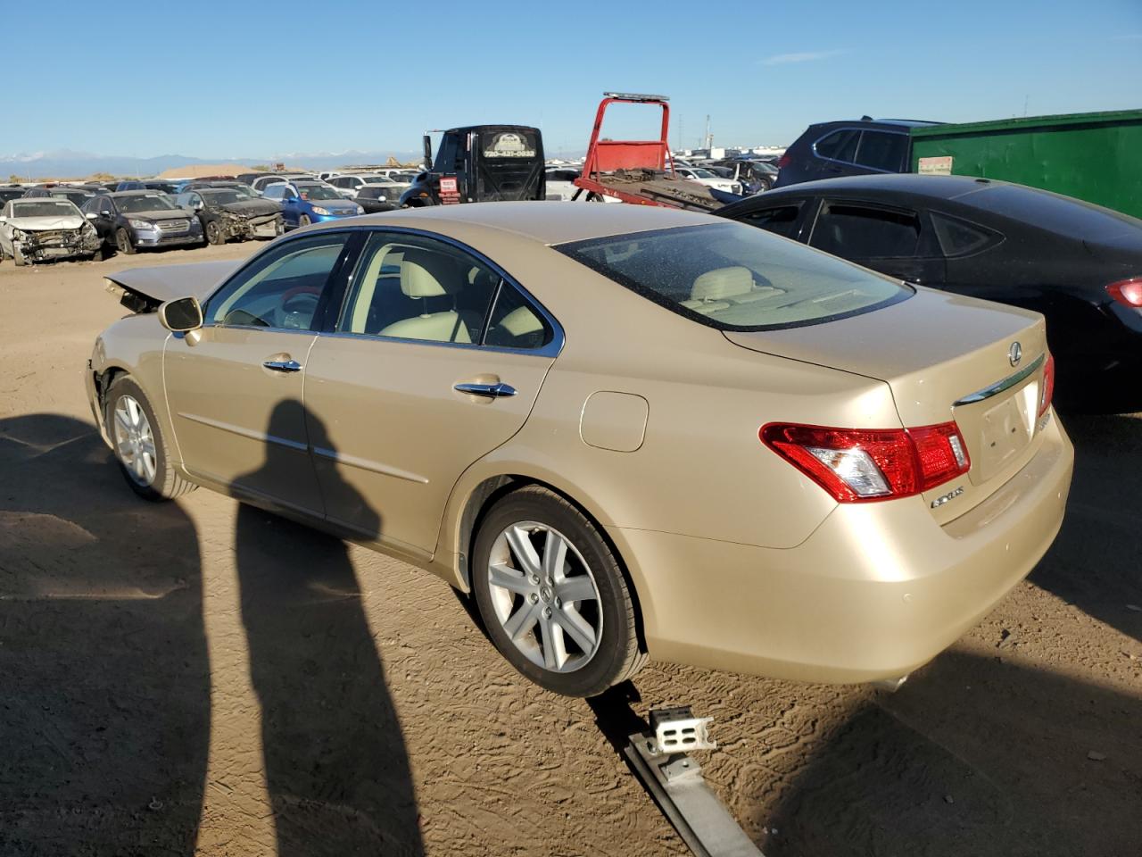 2008 Lexus ES VIN JTHBJ46G682176051 Copart auction photo, front end damage thumbnail 2