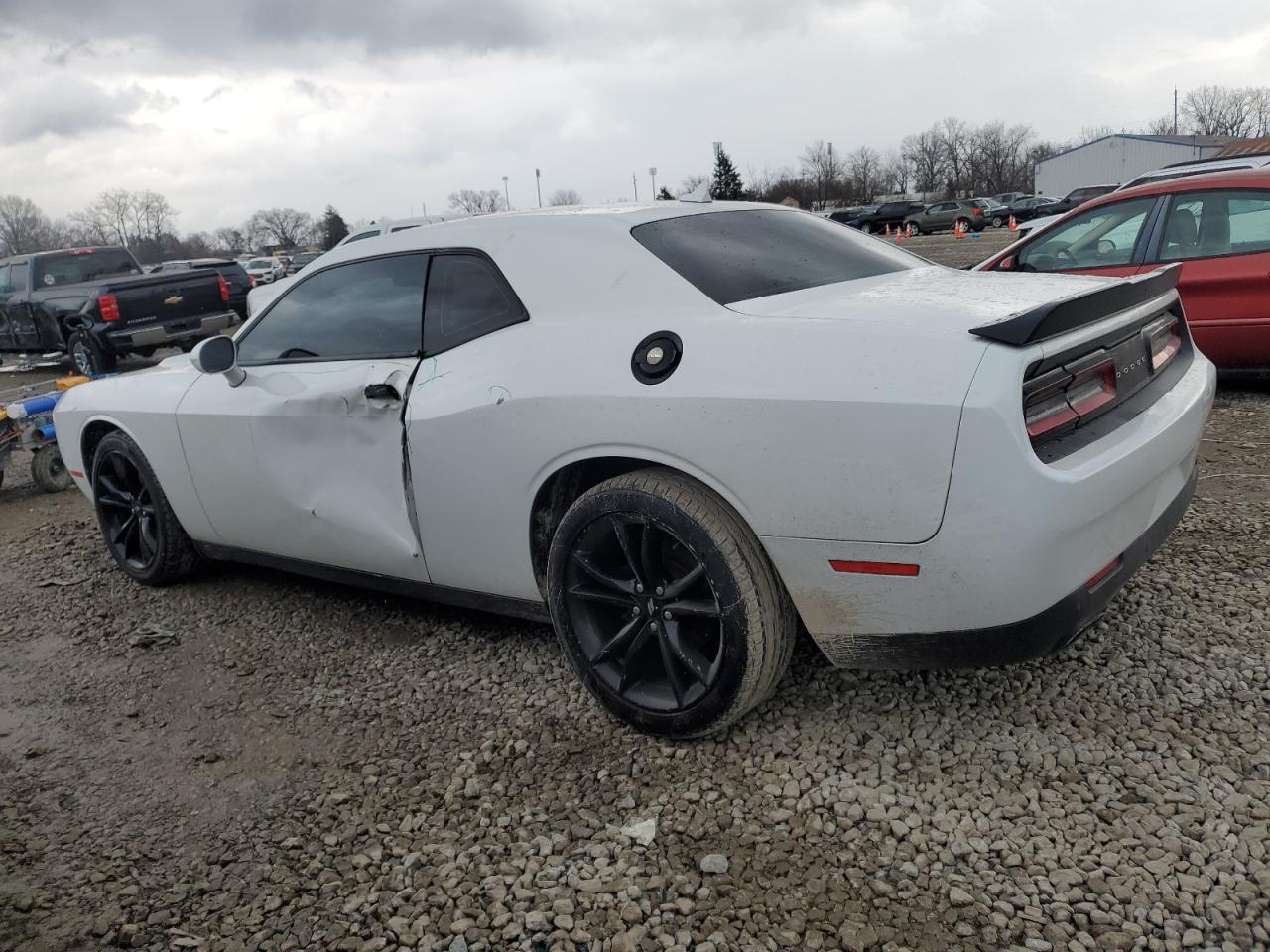 2018 Dodge Challenger VIN 2C3CDZAG0JH132209 Copart auction photo, side damage thumbnail 2
