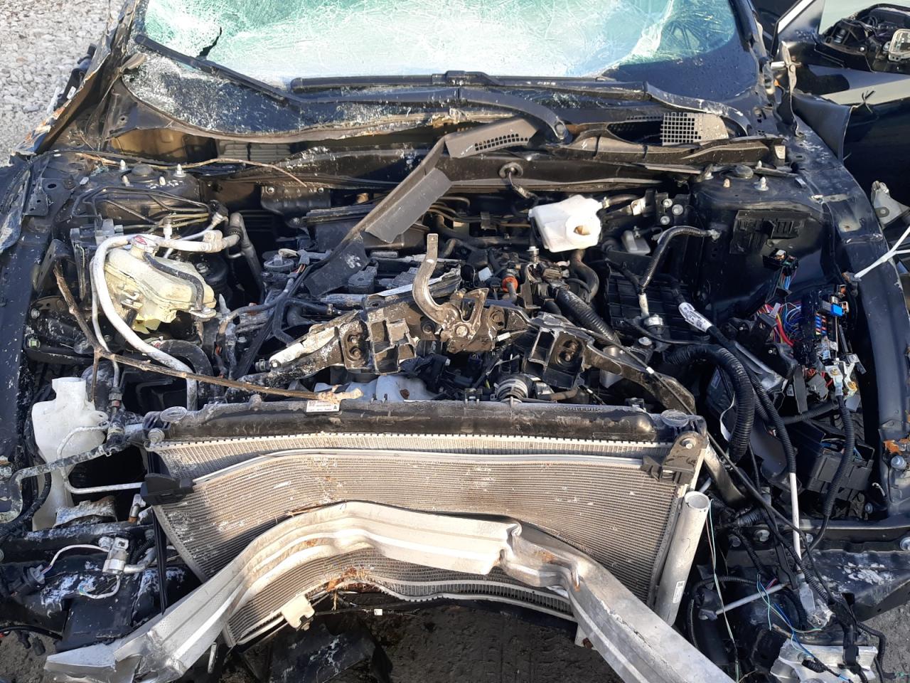 2020 Honda CR-V VIN 2HKRW2H58LH635492 Copart auction photo, all over damage thumbnail 12