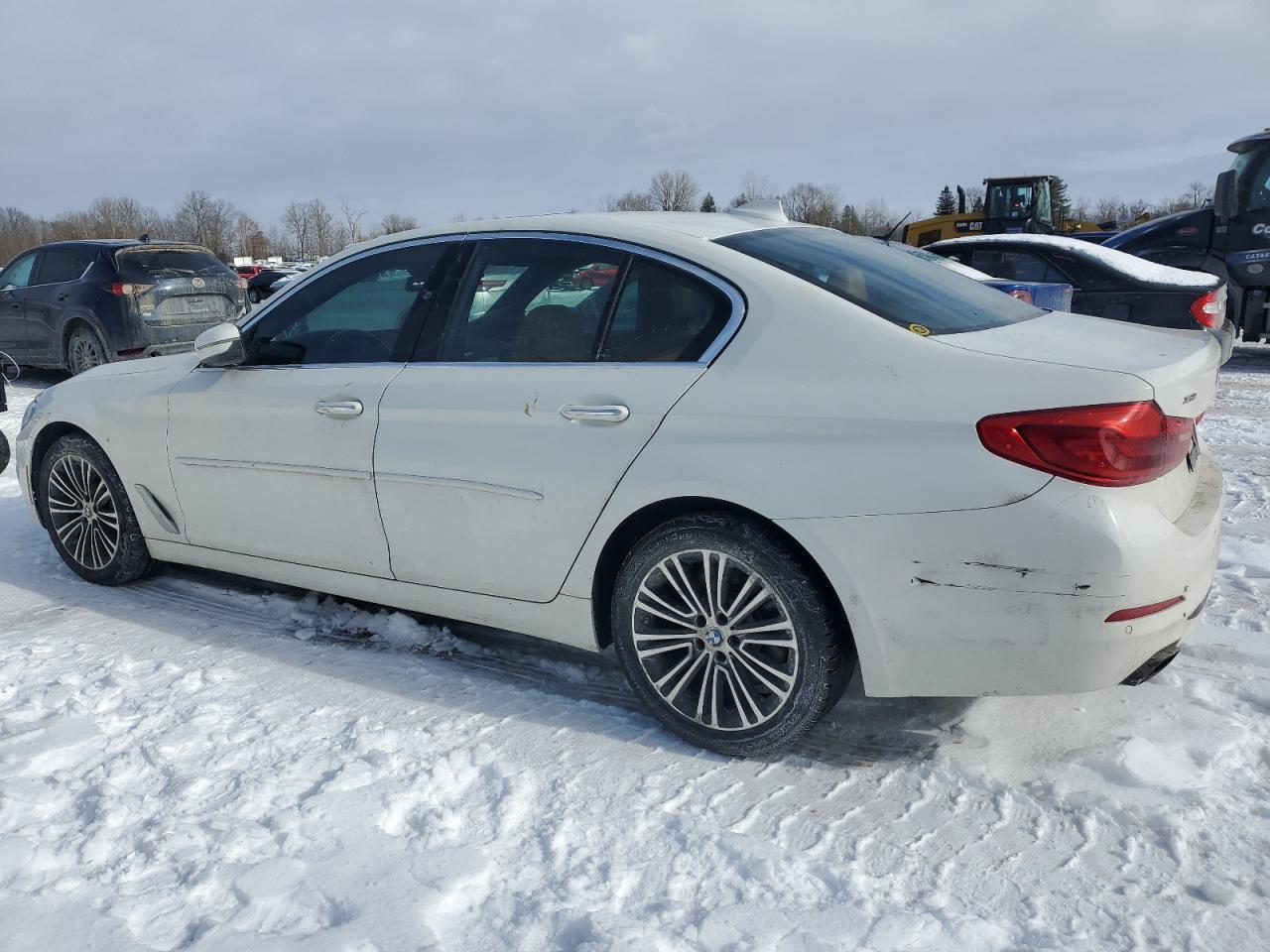 2018 BMW 5er VIN WBAJE7C54JWC56307 Copart auction photo, rear end damage thumbnail 2