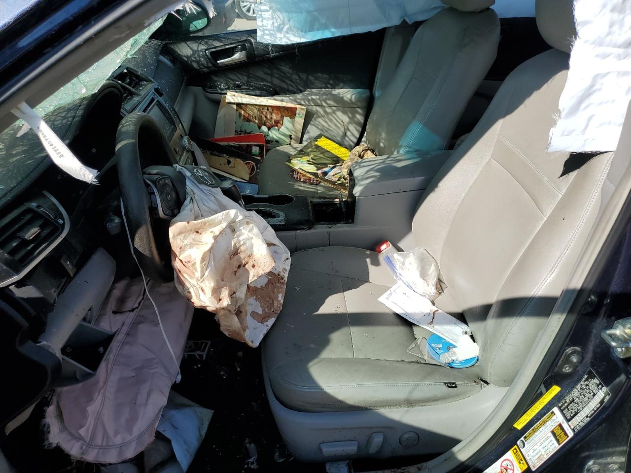 2014 Toyota Camry VIN 4T4BF1FK4ER440245 Copart auction photo, front end damage thumbnail 7