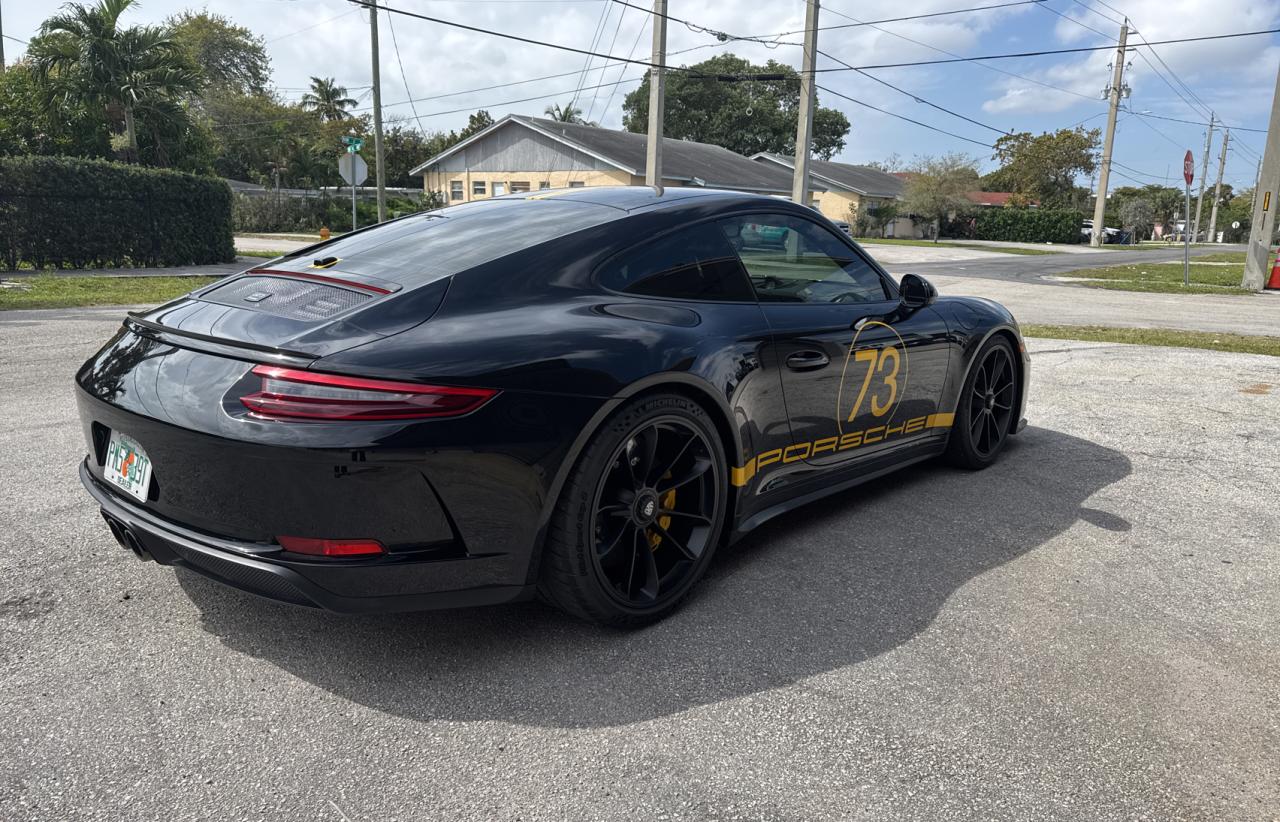 2019 Porsche 911 VIN WP0AC2A97KS149212 Copart auction photo, water/flood / normal wear damage thumbnail 4