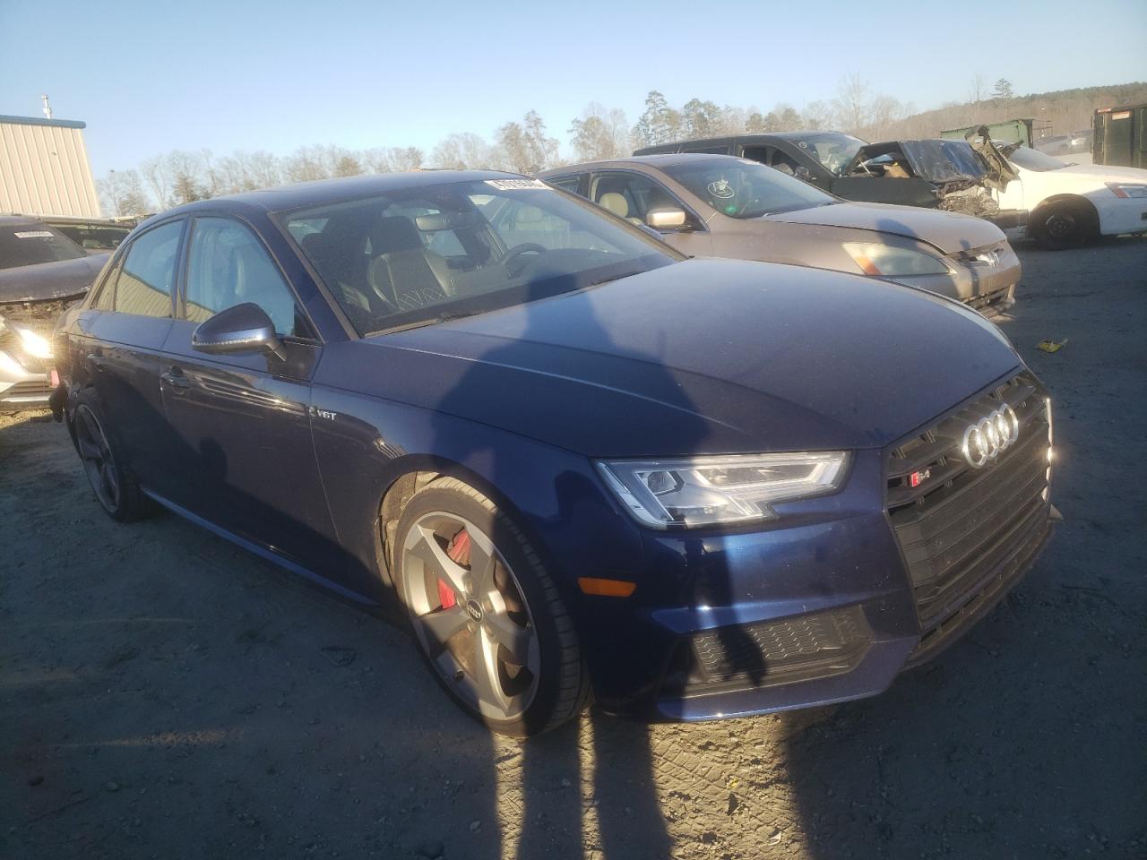 2018 Audi RS4 VIN WAUC4AF42JA004304 Copart auction photo, side damage thumbnail 4