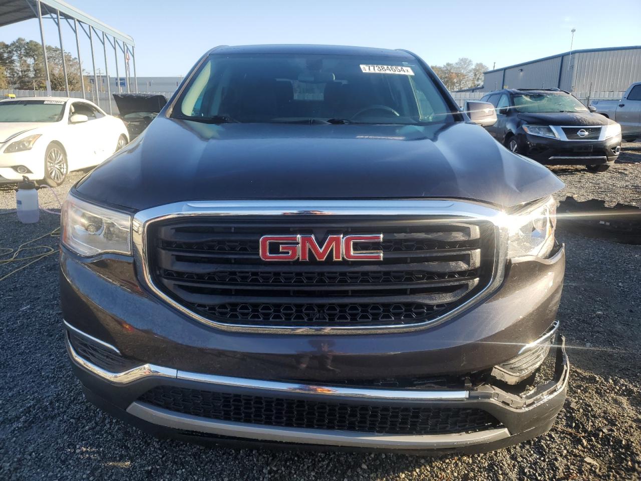 2017 GMC Acadia VIN 1GKKNKLA7HZ159295 Copart auction photo, side / minor dent/scratches damage thumbnail 5