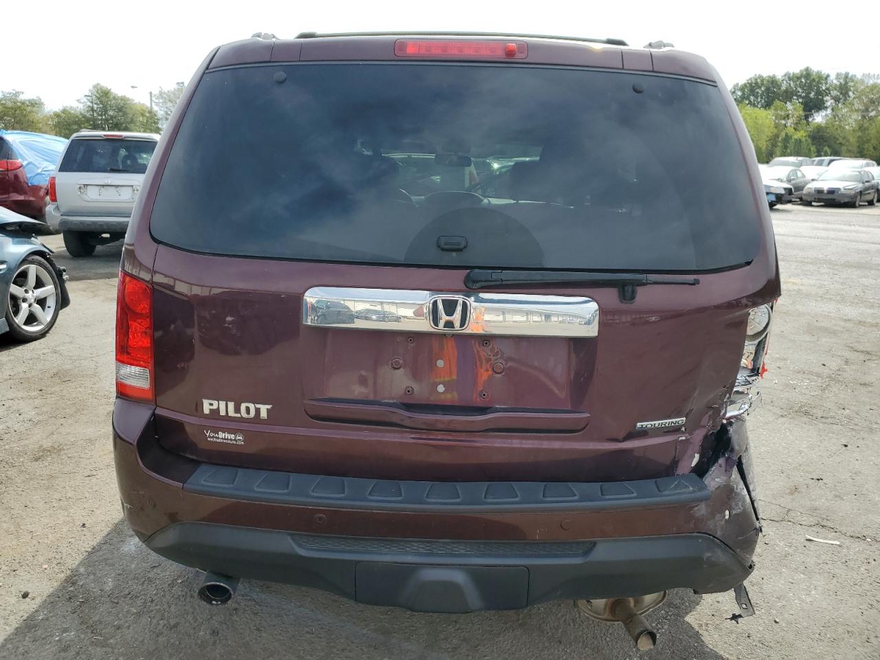 2014 Honda Pilot VIN 5FNYF3H90EB019260 Copart auction photo, all over damage thumbnail 6