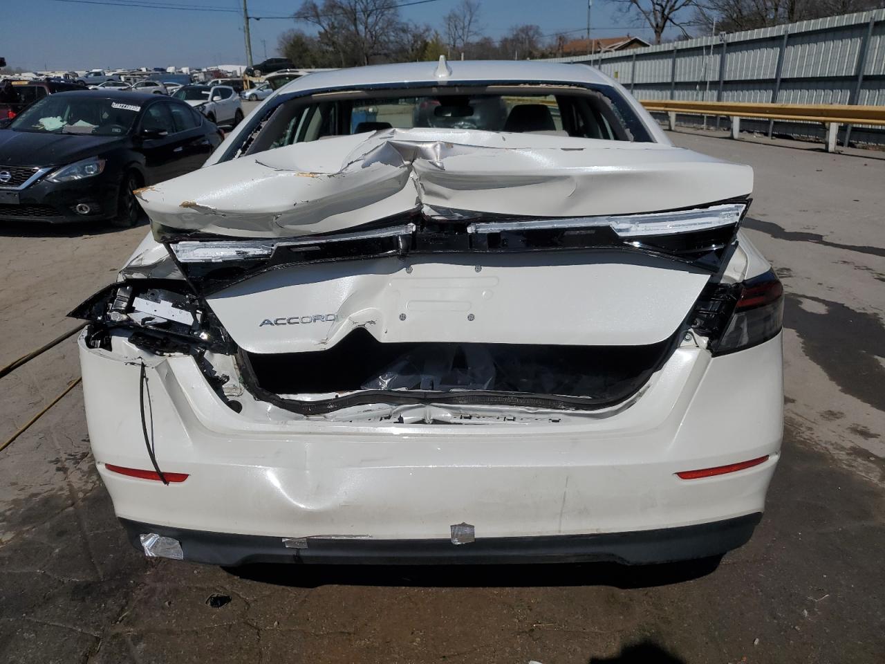 2024 Honda Accord VIN 1HGCY1F34RA054780 Copart auction photo, rear end damage thumbnail 6