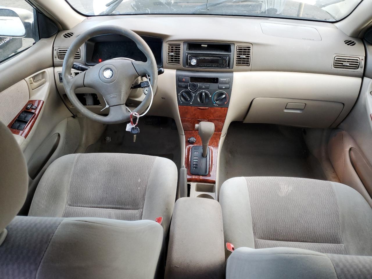 2007 Toyota Corolla VIN 1NXBR32E27Z885552 Copart auction photo, front end / hail damage thumbnail 8