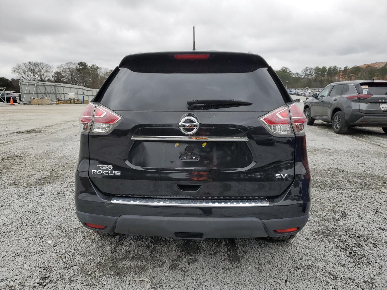 2016 Nissan Rogue VIN 5N1AT2MT8GC922547 Copart auction photo, front end / rear end damage thumbnail 6