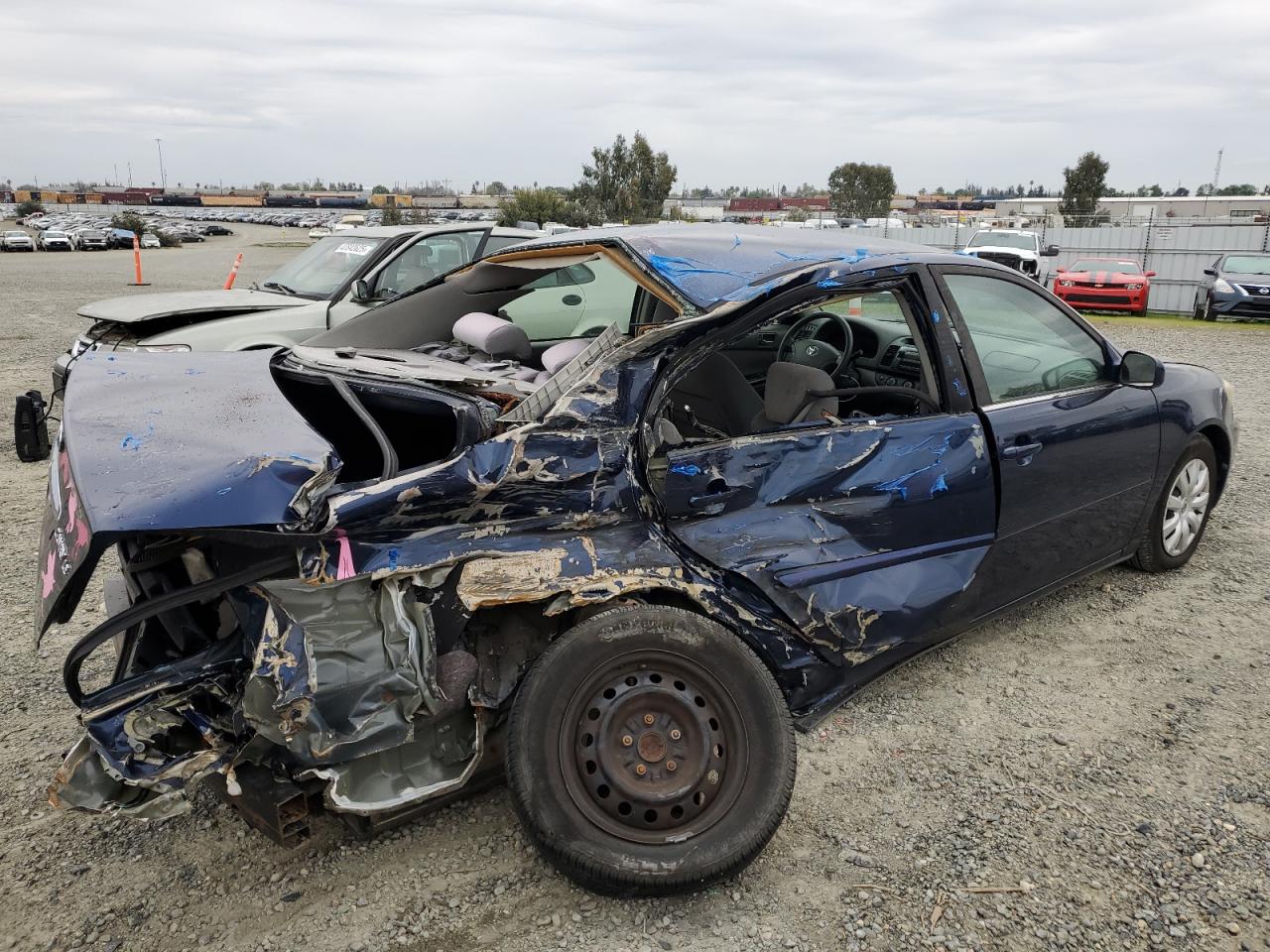 2006 Toyota Camry VIN 4T1BE32K36U142866 Copart auction photo, all over damage thumbnail 3