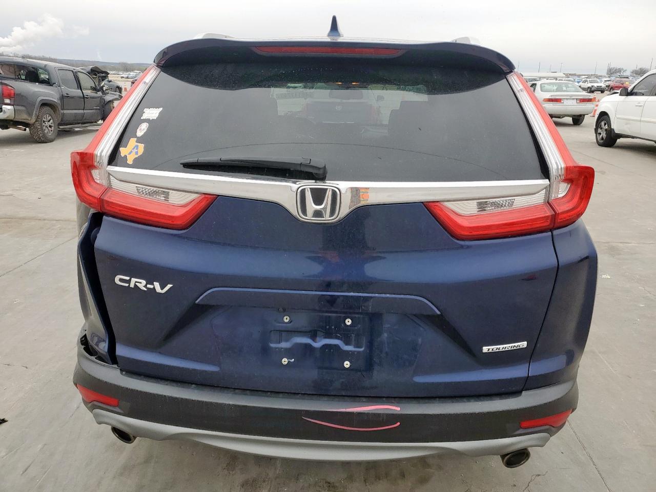 2017 Honda CR-V VIN 7FARW1H98HE029780 Copart auction photo, all over damage thumbnail 6