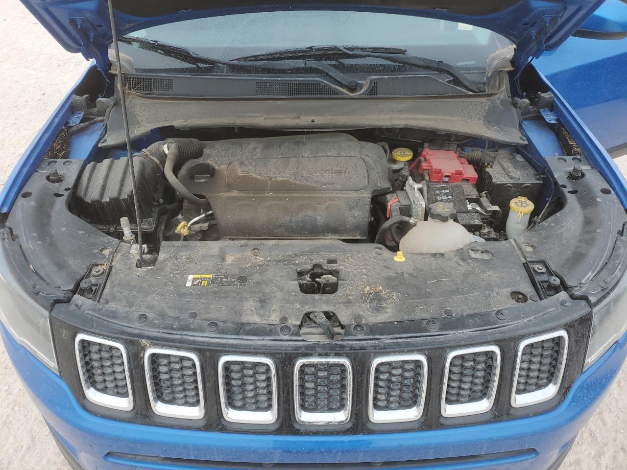 2021 Jeep Compass VIN 3C4NJDBBXMT524886 Copart auction photo, water/flood damage thumbnail 12