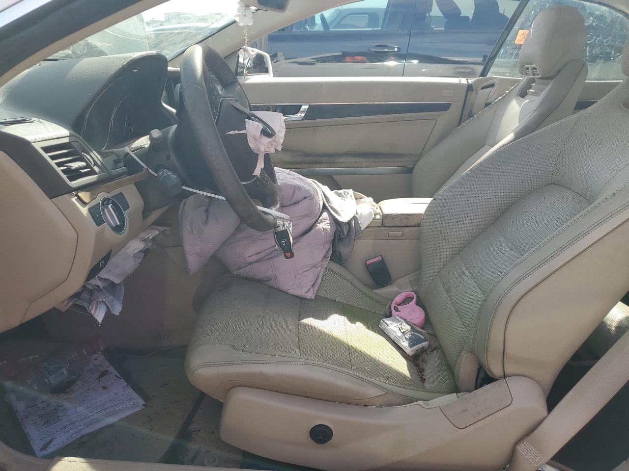 2012 Mercedes-Benz E-klasse VIN WDDKK7DF1CF148594 Copart auction photo, front end damage thumbnail 7