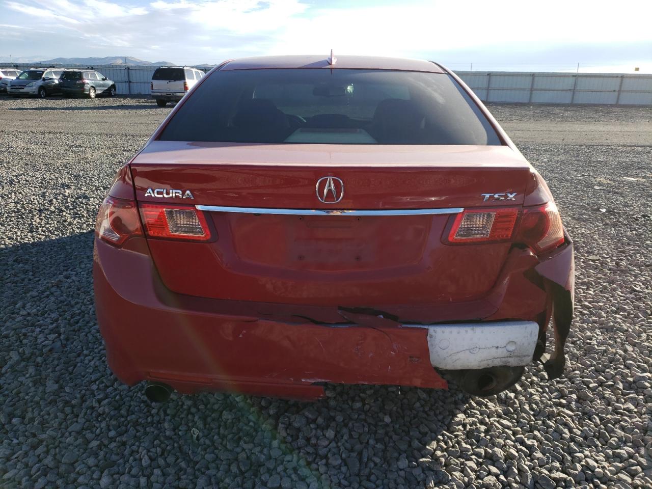 2013 Acura TSX VIN JH4CU2F69DC003460 Copart auction photo, rear end damage thumbnail 6