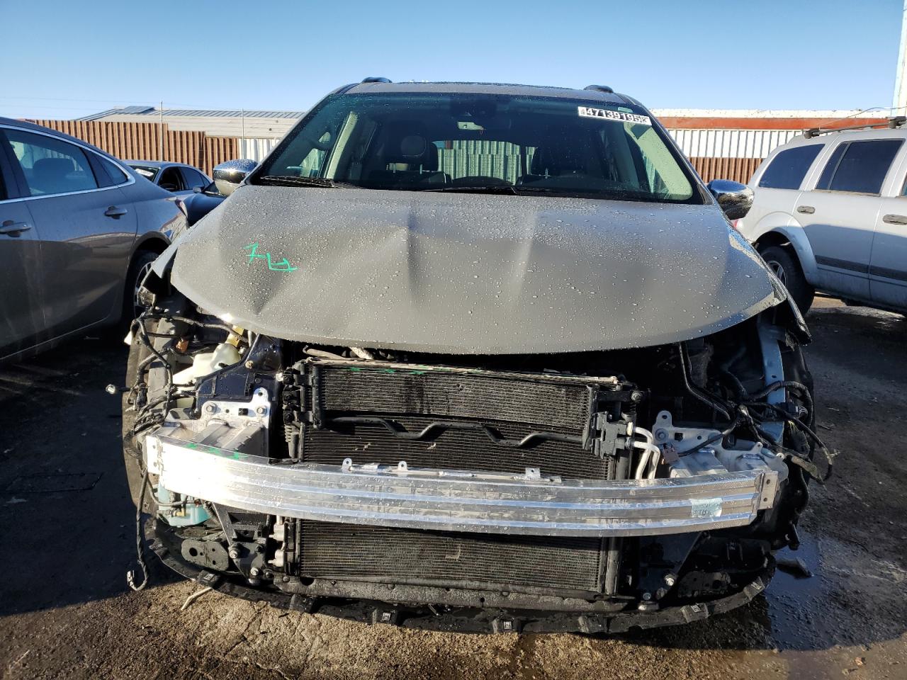 2022 Chrysler Pacifica VIN 2C4RC1GGXNR180592 Copart auction photo, front end damage thumbnail 5
