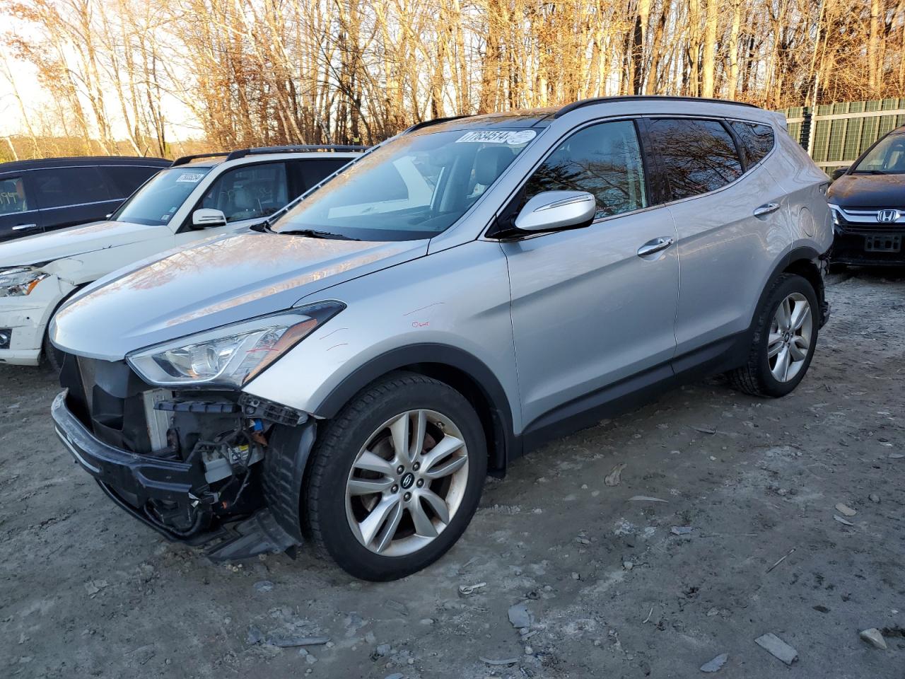 2016 Hyundai Santa Fe VIN 5XYZWDLA1GG333653