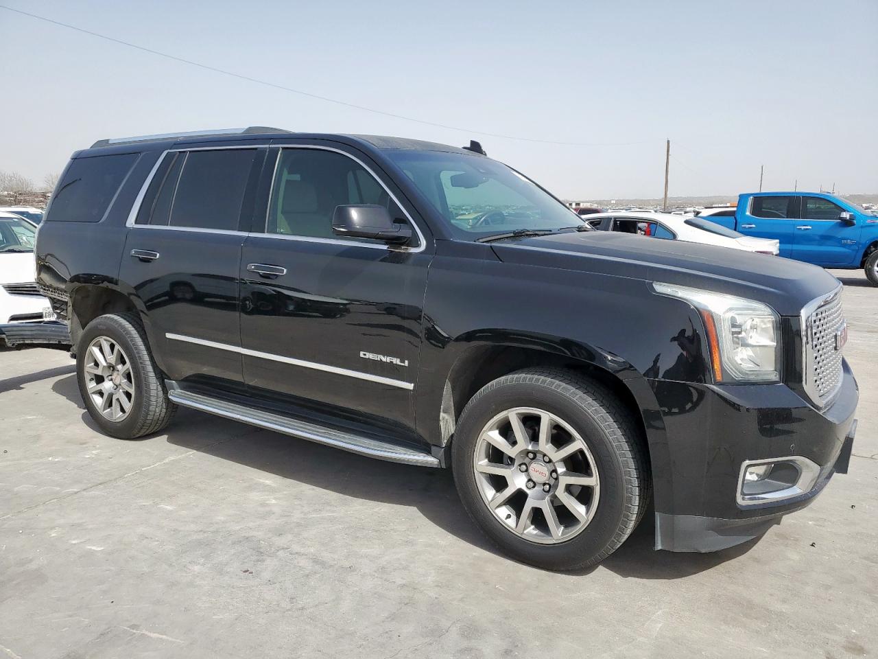 2017 GMC Yukon VIN 1GKS1CKJ4HR151187 Copart auction photo, rear end damage thumbnail 4