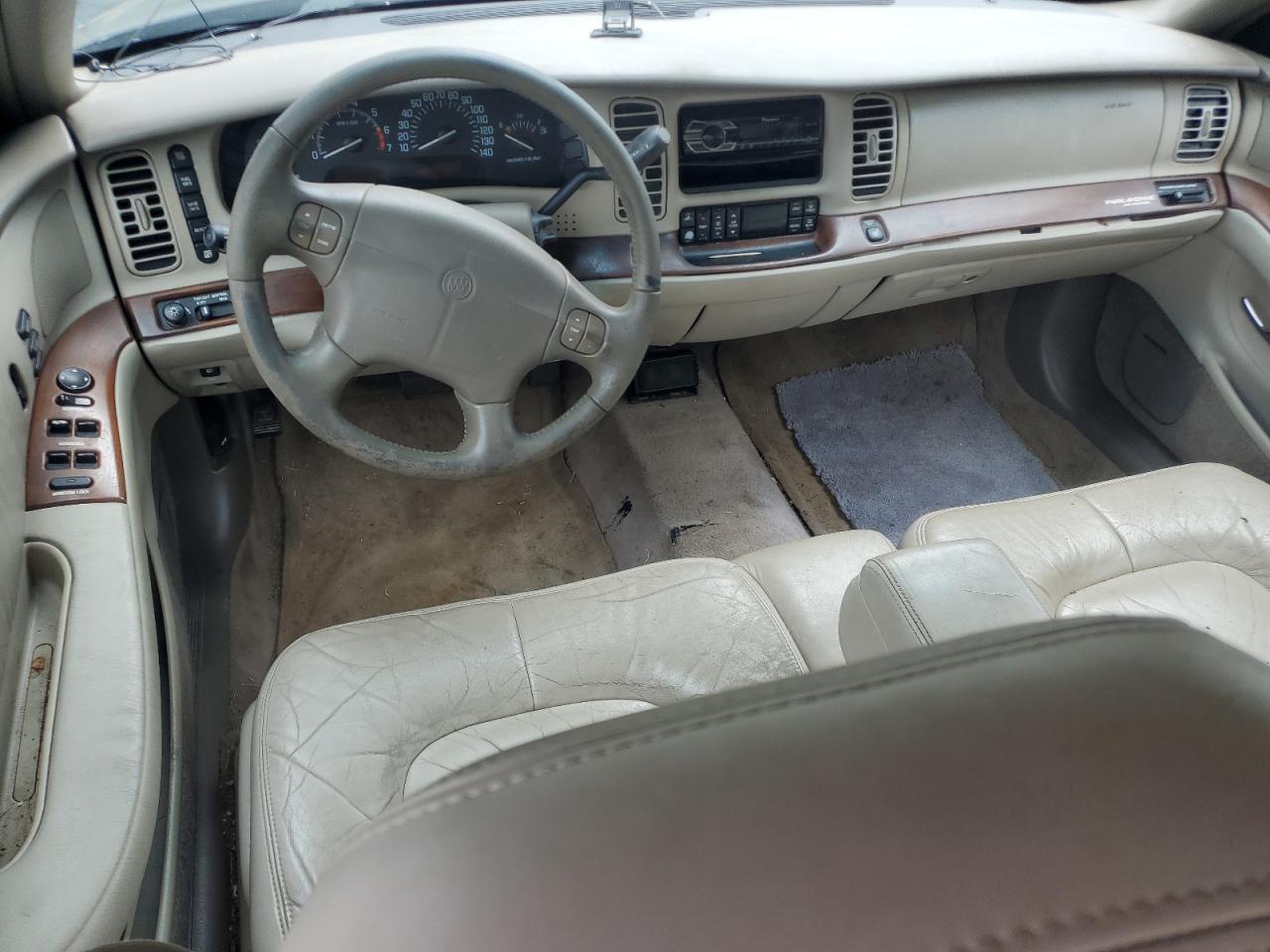 2001 Buick Park Avenue VIN 1G4CW54K714224005 Copart auction photo, front end / side damage thumbnail 8