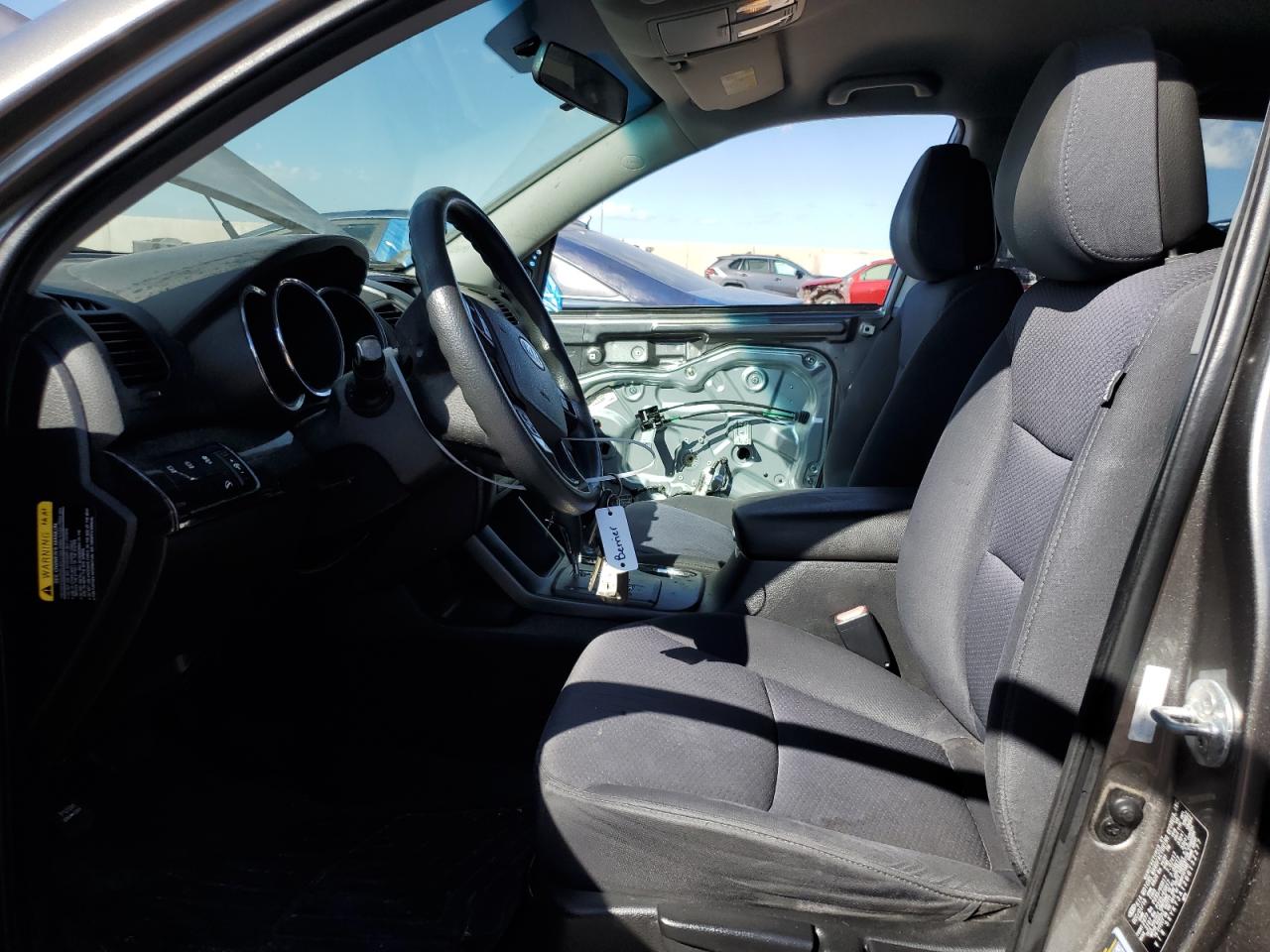 2011 KIA Sorento VIN 5XYKT3A12BG132277 Copart auction photo, front end / side damage thumbnail 7