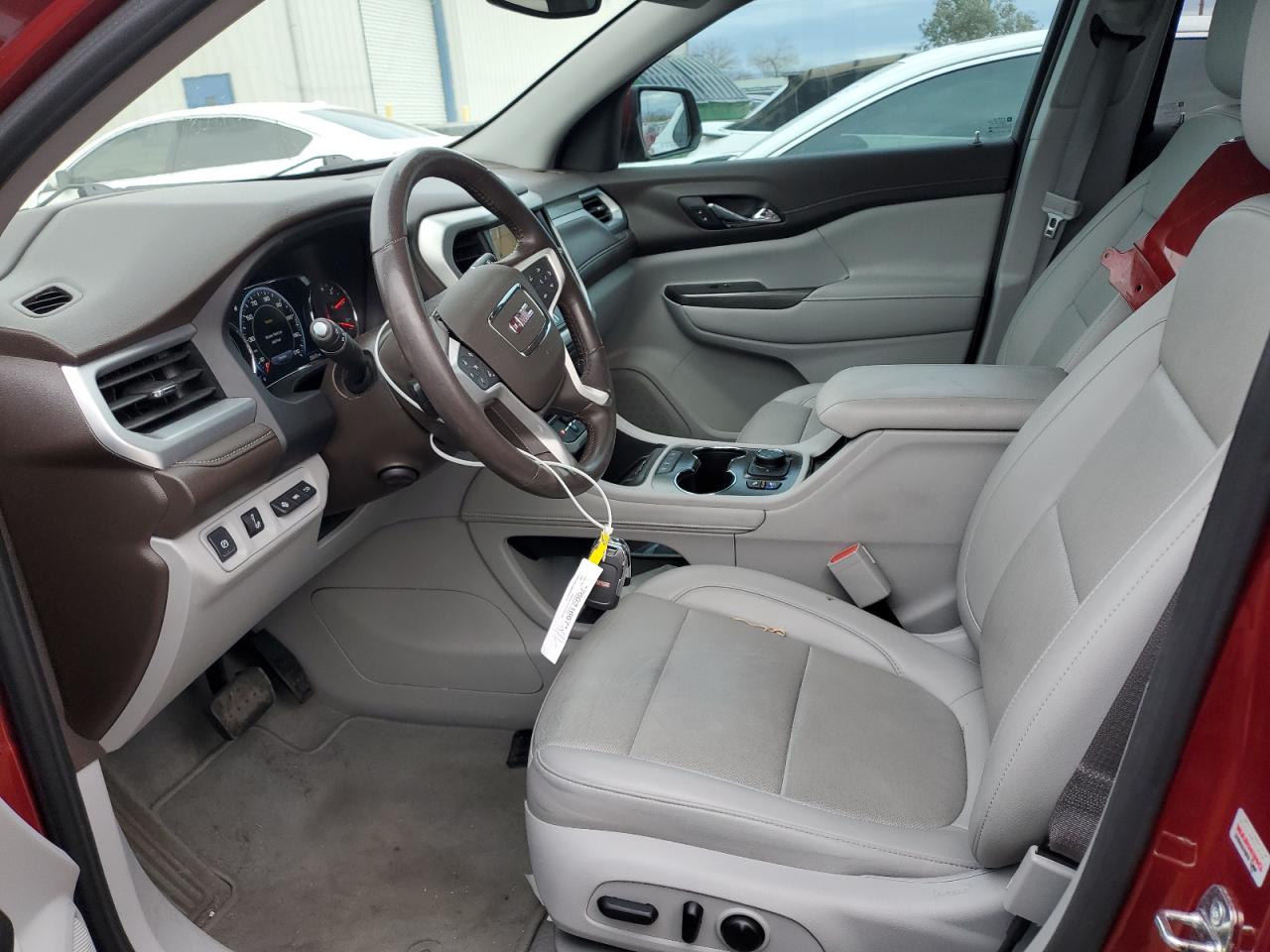 2021 GMC Acadia VIN 1GKKNMLS9MZ228115 Copart auction photo, front end damage thumbnail 7
