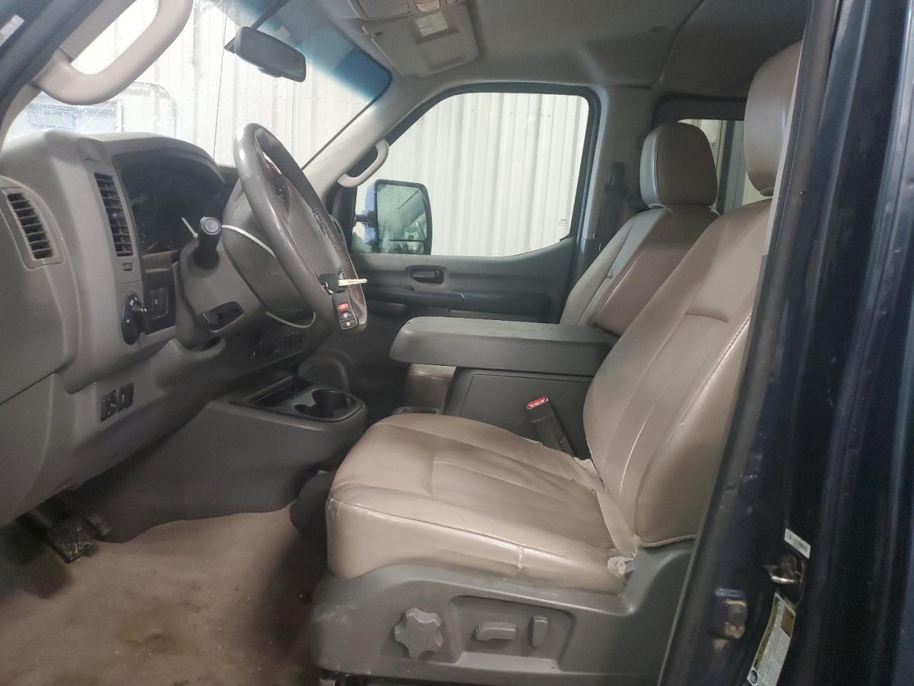 2013 Nissan NV VIN 5BZAF0AA6DN202652 Copart auction photo, front end damage thumbnail 7