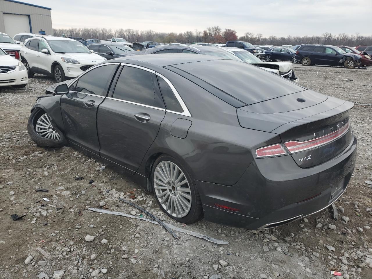 2017 Lincoln MKZ VIN 3LN6L5EC0HR642257 Copart auction photo, front end damage thumbnail 2