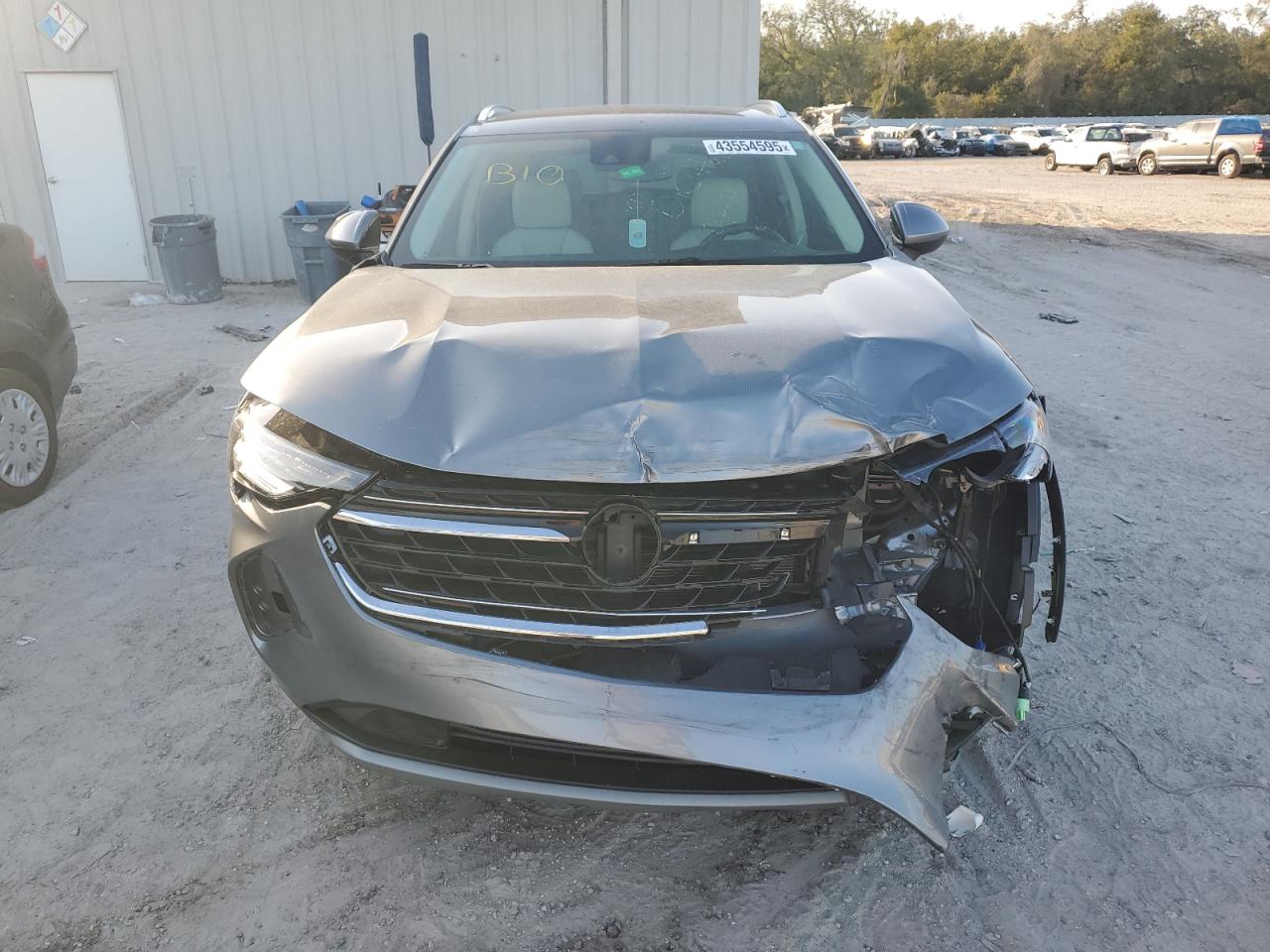 2021 Buick Envision VIN LRBFZNR41MD074608 Copart auction photo, front end damage thumbnail 5