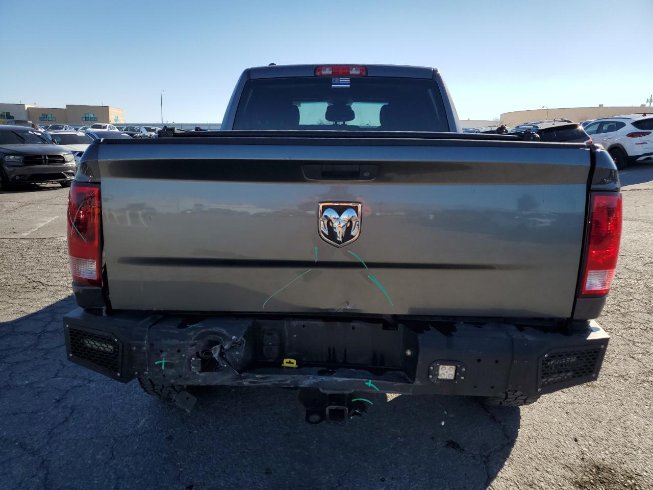 2015 RAM 1500 VIN 1C6RR7FTXFS564198 Copart auction photo, front end / rear end damage thumbnail 6