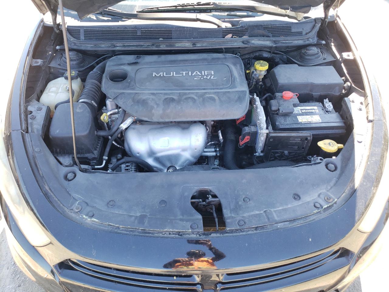 2014 Dodge Dart VIN 1C3CDFBB7ED672144 Copart auction photo, front end / undercarriage damage thumbnail 11