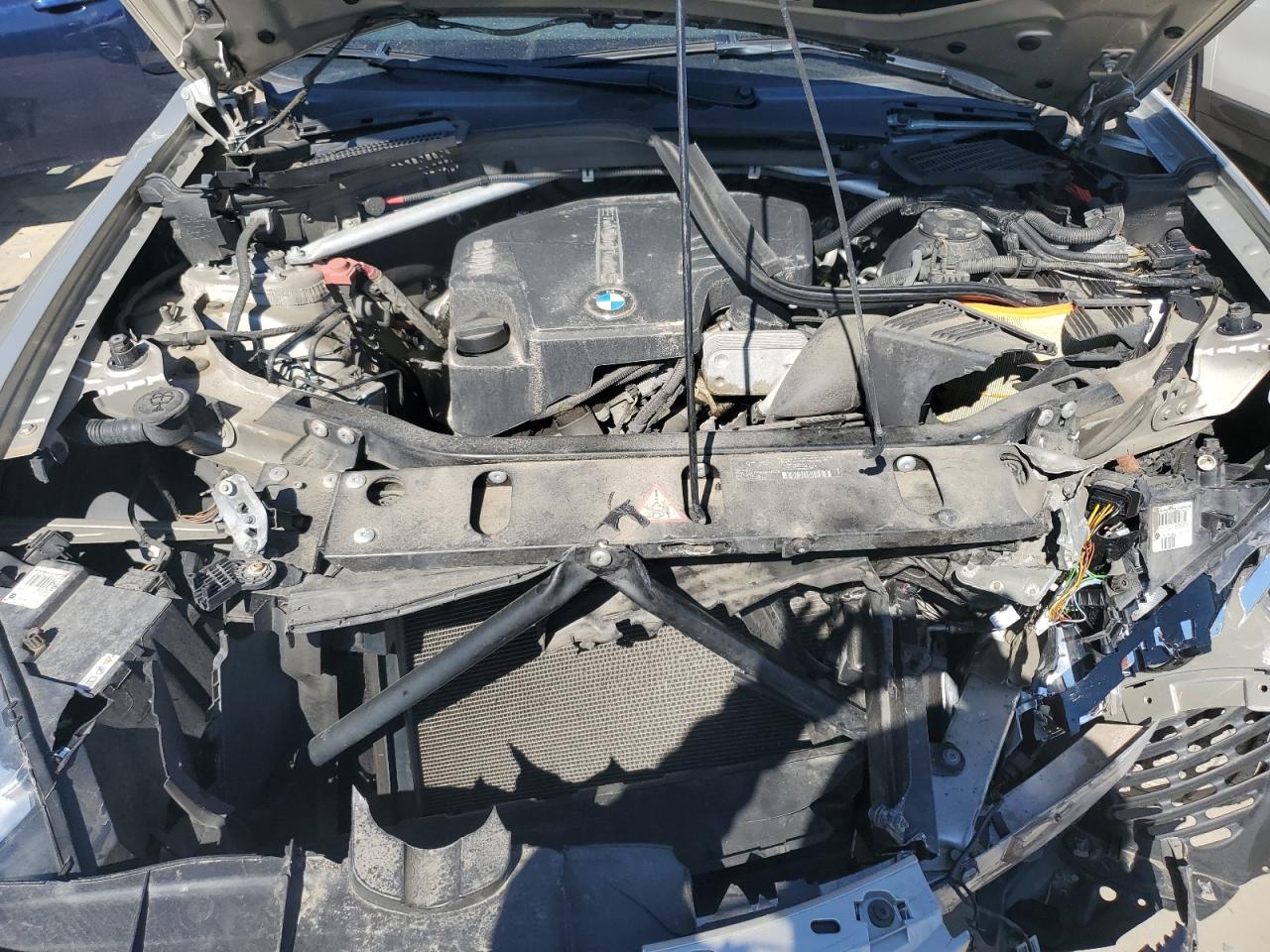 2013 BMW X3 VIN 5UXWX9C56D0A20570 Copart auction photo, front end damage thumbnail 13