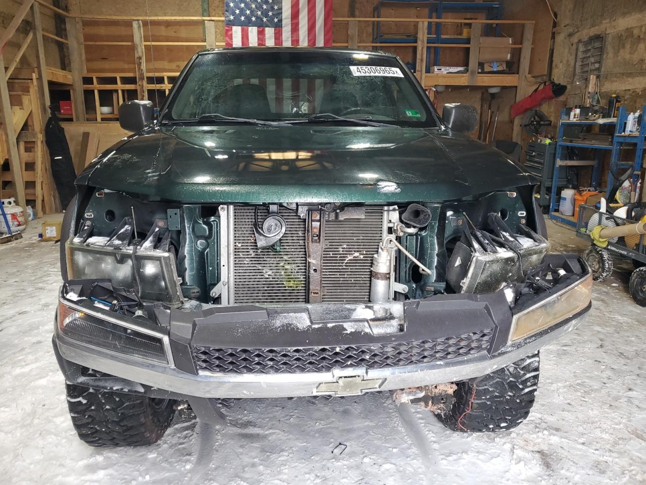 2005 Chevrolet Colorado VIN 1GCDT196058128849 Copart auction photo, front end damage thumbnail 5