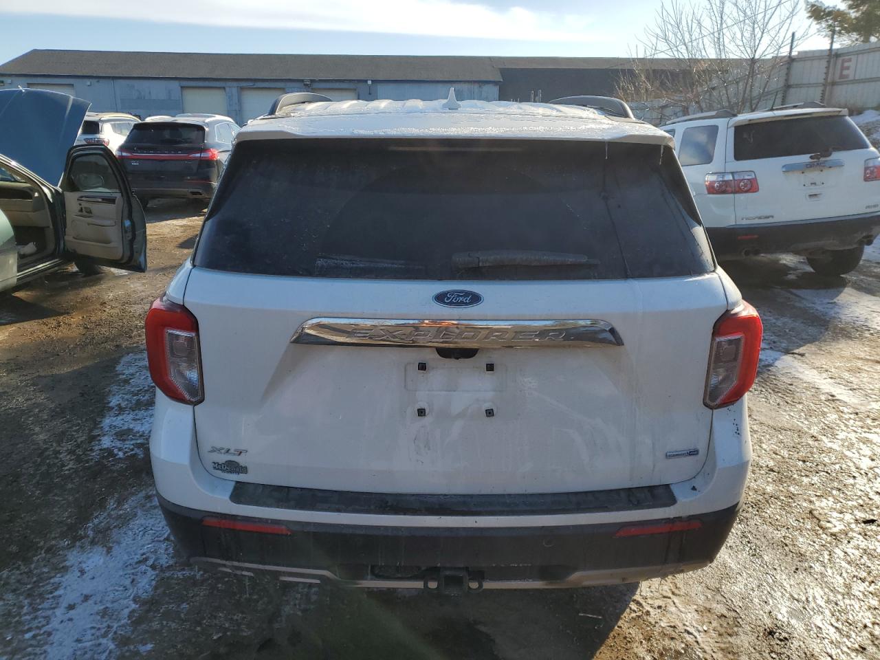 2020 Ford Explorer VIN 1FMSK8DH5LGA26327 Copart auction photo, front end / minor dent/scratches damage thumbnail 6