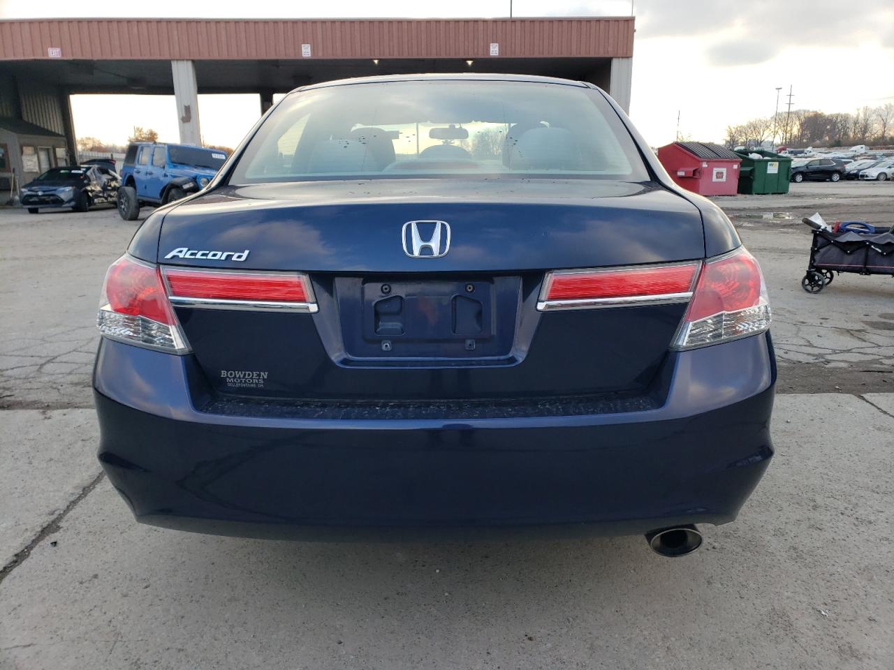2011 Honda Accord VIN 1HGCP2F35BA127704 Copart auction photo, front end / side damage thumbnail 6