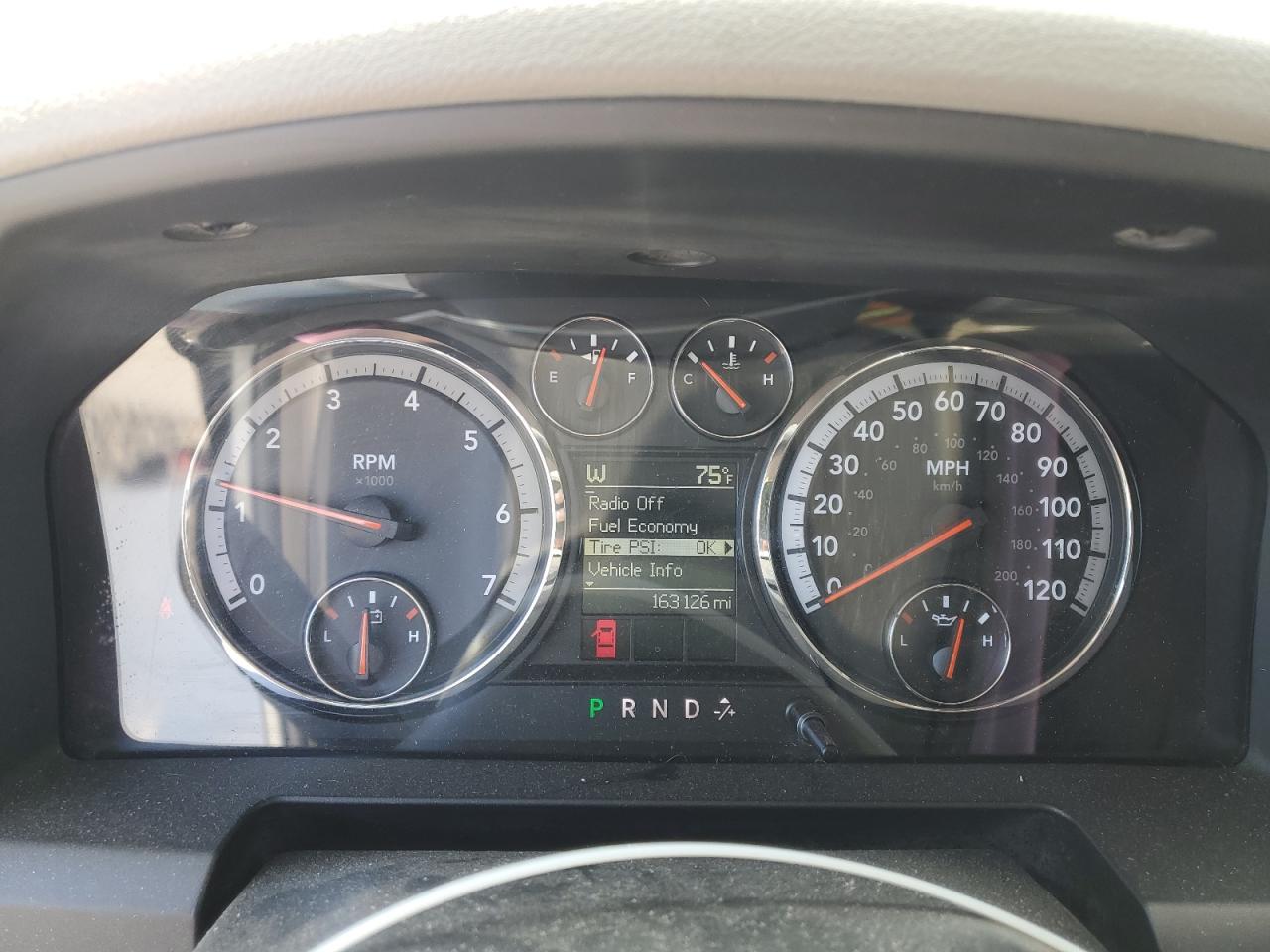 2012 Dodge RAM VIN 1C6RD7LT4CS124962 Copart auction photo, front end damage thumbnail 9