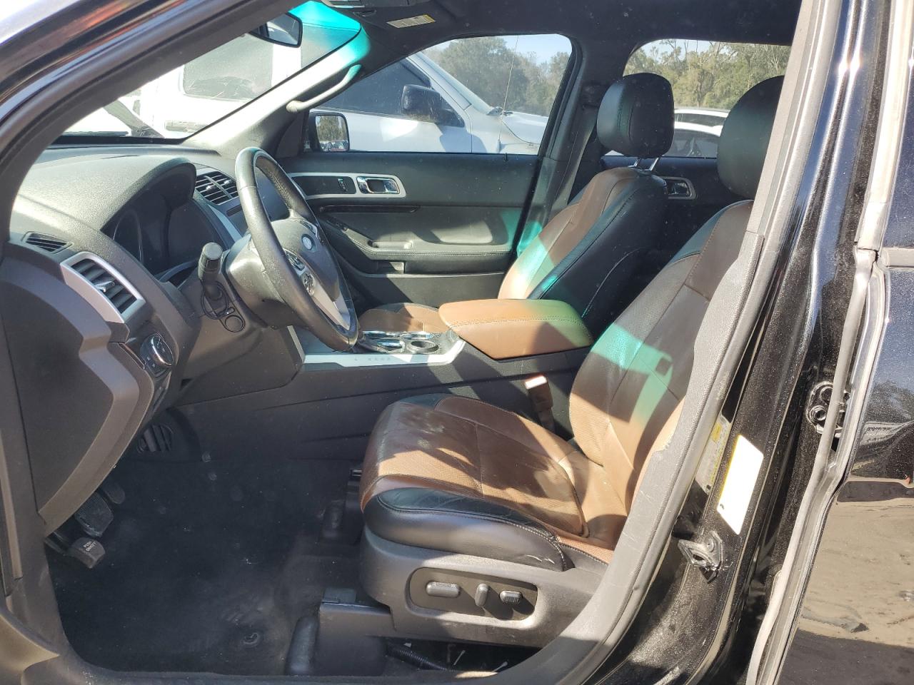 2015 Ford Explorer VIN 1FM5K7F86FGC26609 Copart auction photo, undercarriage / front end damage thumbnail 7