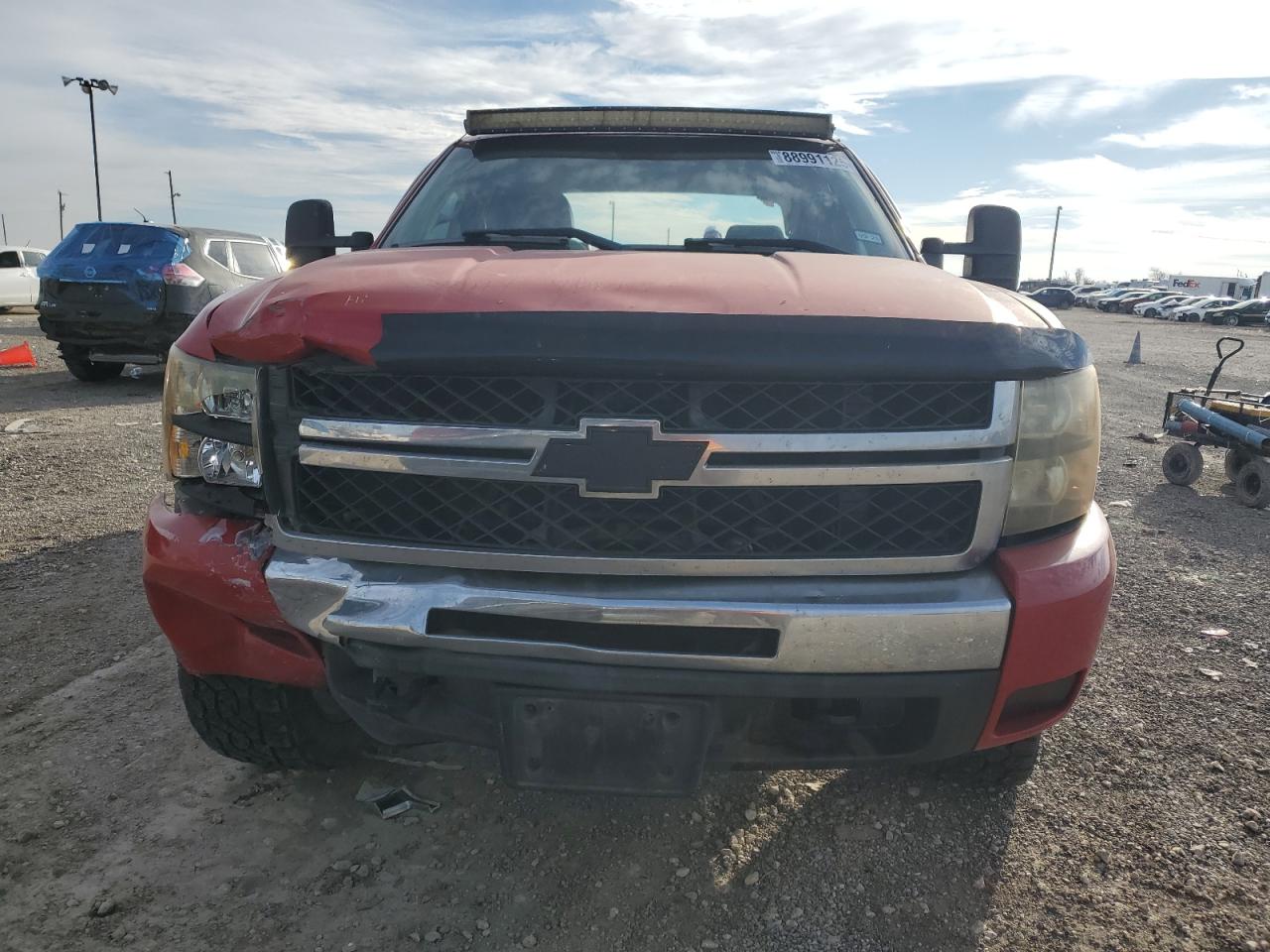 2009 Chevrolet Silverado VIN 3GCEK23339G288266 Copart auction photo, rear end / front end damage thumbnail 5