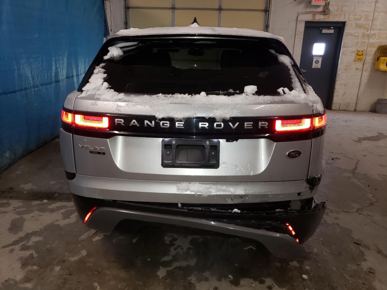 2019 Land Rover Range Rover VIN SALYB2EV1KA786622 Copart auction photo, front end / side damage thumbnail 6