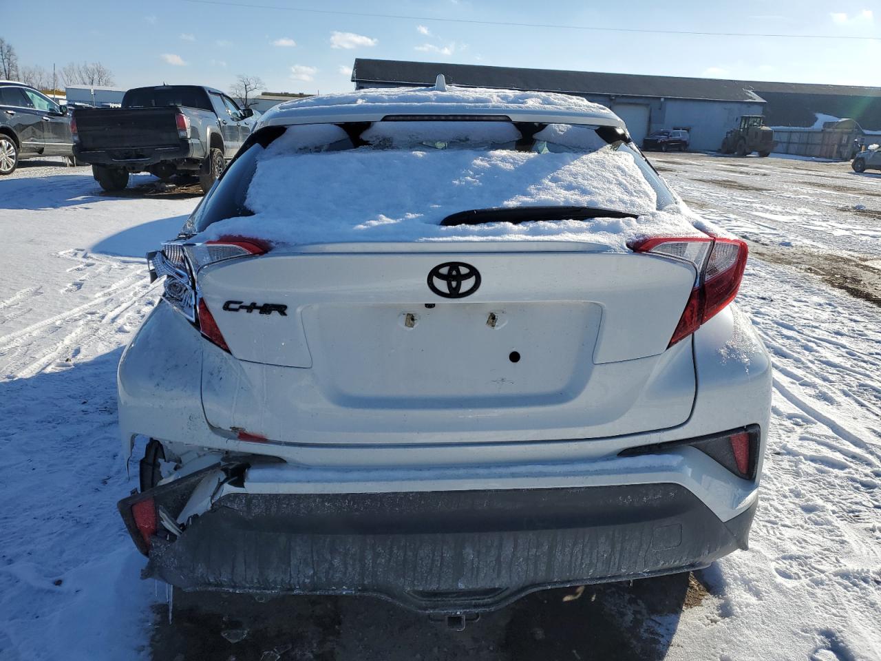 2020 Toyota C-HR VIN NMTKHMBX4LR116739 Copart auction photo, front end / rear end damage thumbnail 6