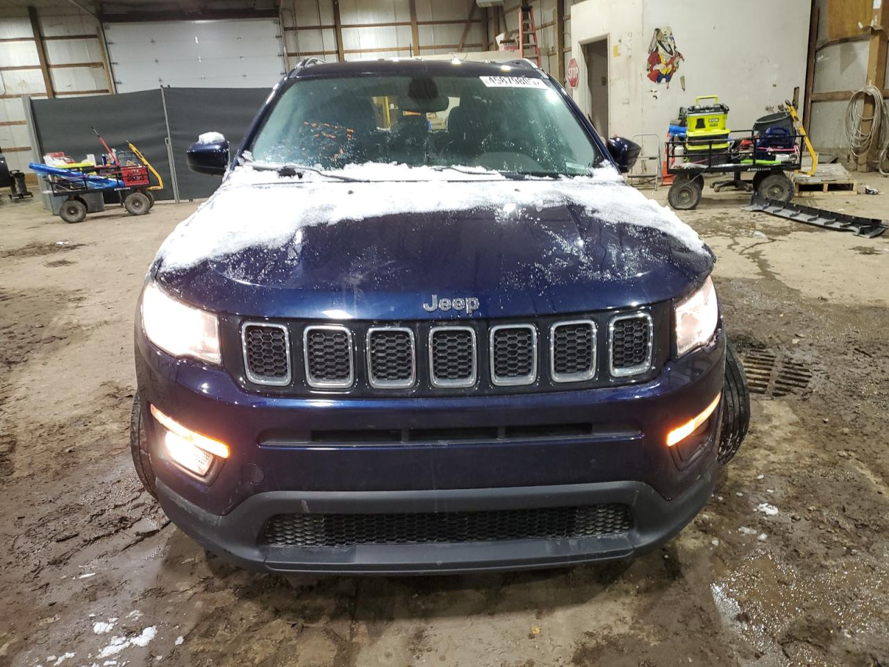 2020 Jeep Compass VIN 3C4NJDBB2LT240764 Copart auction photo, rear end / front end damage thumbnail 5