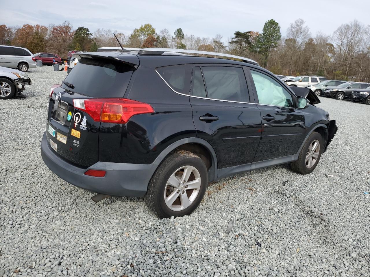 2014 Toyota RAV 4 VIN 2T3RFREV3EW209430 Copart auction photo, front end damage thumbnail 3